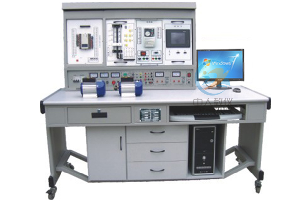 PLC、伺服驅(qū)動(dòng)、步進(jìn)驅(qū)動(dòng)、變頻調(diào)速、觸摸屏綜合實(shí)訓(xùn)裝置