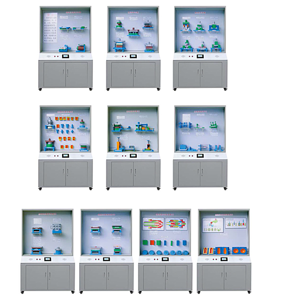 模具示教陳列柜（觸控同步語音解說）,模具教學(xué)陳列柜
