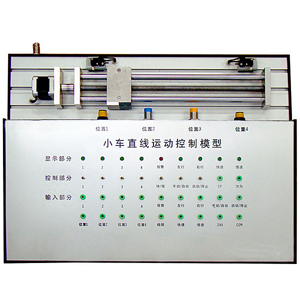 直線運(yùn)動(dòng)PLC控制模型實(shí)訓(xùn)裝置(圖1) 直線動(dòng)作PLC控制模型實(shí)驗(yàn)裝置,透明液壓實(shí)驗(yàn)裝置