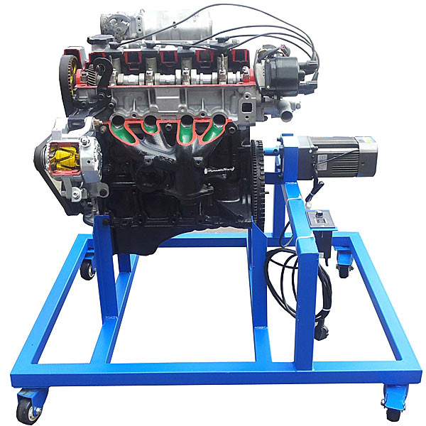 電控發(fā)動機解剖實訓(xùn)臺(圖1) 電控發(fā)動機解剖實驗臺,完全混合式活性污泥實驗裝置